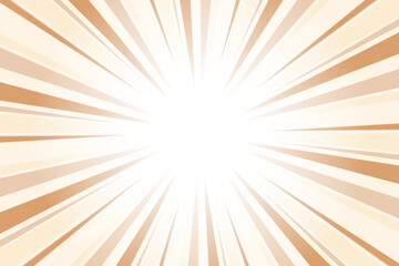 Obraz premium Buff orange sunburst background. Abstract sun light rays background.