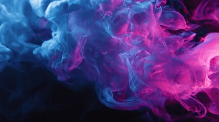 Abstract colorful fluid mixture