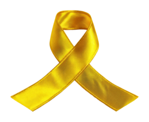 Support for mental health awareness global ribbon symbol digital
