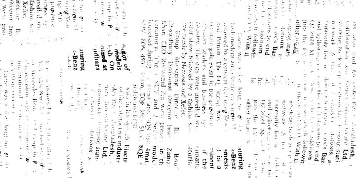 Rough vector background abstract grunge texture old vintage newspaper. Vector white and black newspaper paper grunge pattern old aged texture.