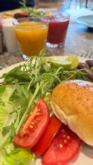 fried fish with vegetables