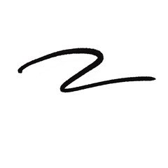 Hand drawn Marker Line on a Transparent Background