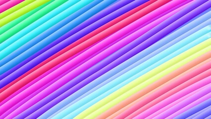 Rainbow Spectrum: A captivating display of vibrant, colorful stripes, creating a visual symphony of hues that embodies joy, energy, and creativity.