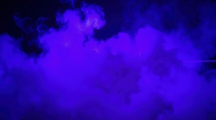 Purple Smoke Abstract