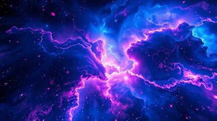 Vibrant Nebula and Galactic Beauty