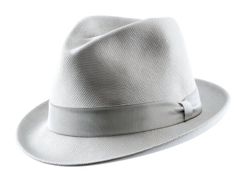 Stylish fedora hat display fashion store product