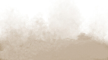 Brown sand dust soil smoke explosion particles on transparent background. Dry dirt blast cloud texture. Dust storm debris elements for compositing, overlay, ground impact, PNG alpha