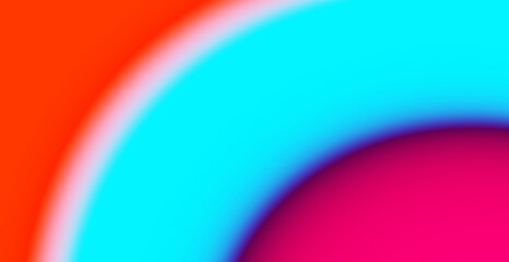 abstract colorful background, panoramic whith circles