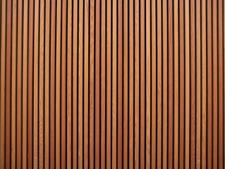 Fototapeta premium Beautiful Warm Natural Wood Slats Wall Design Architectural Detail