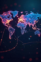 Global Network Connectivity Fiber Optic Cables Illuminate Seamless International Data Flow