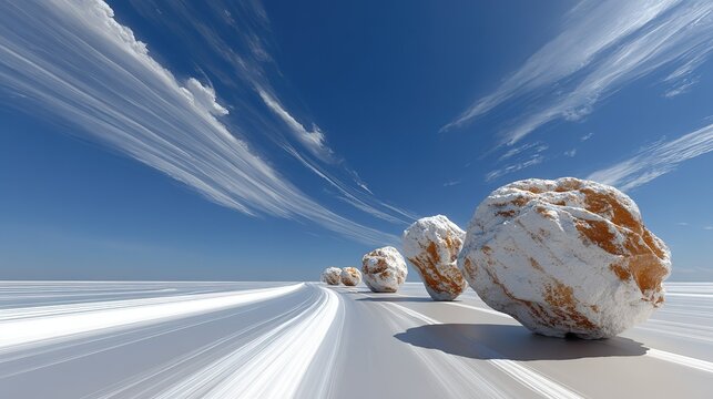 Donut Collision Balls: Physics Education Demo, 3D Render Model, Dynamic Game Element