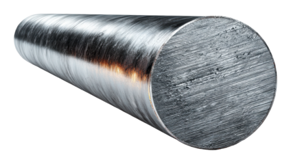 Quality manufacturing process of metal rods in industrial facility