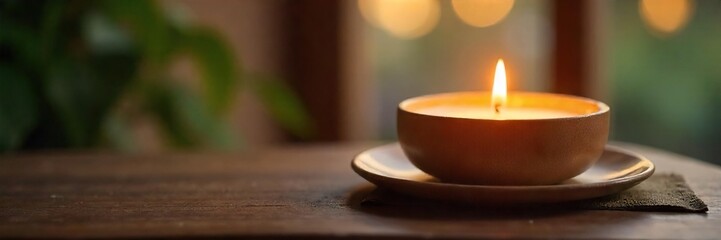 Serene Soy Candle Glow Luxurious Spa Relaxation, Aromatherapy, Wellness, and Self-Care