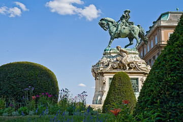The statue of Eugen of Savoyen