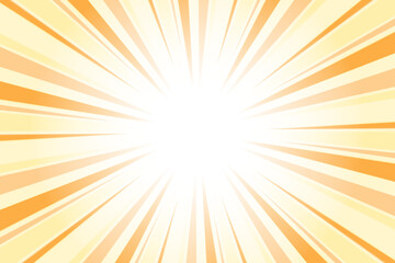 Safflower orange sunburst background. Abstract sun light rays background. 