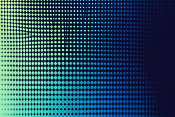Halftone horizontal gradient pattern background