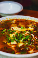 soup with meat