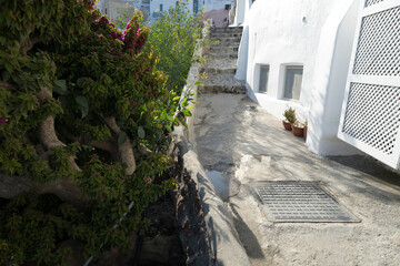 ギリシャのサントリーニ島の美しい風景