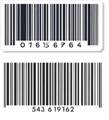 Create a kinds of deferent barcode, code, bar, bar code, business, black, label, buy, sale, product, price, num vector art with white background.
