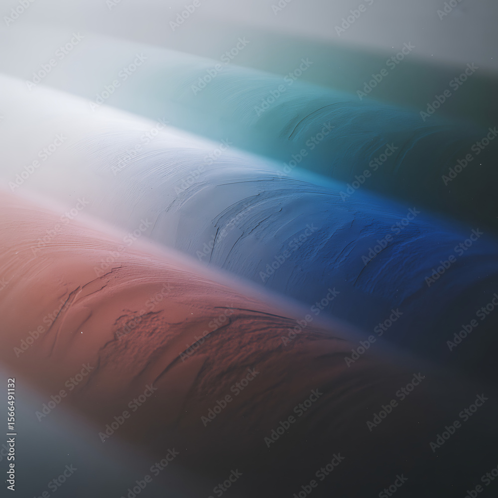 Poster abstract gradient waves create a textured background