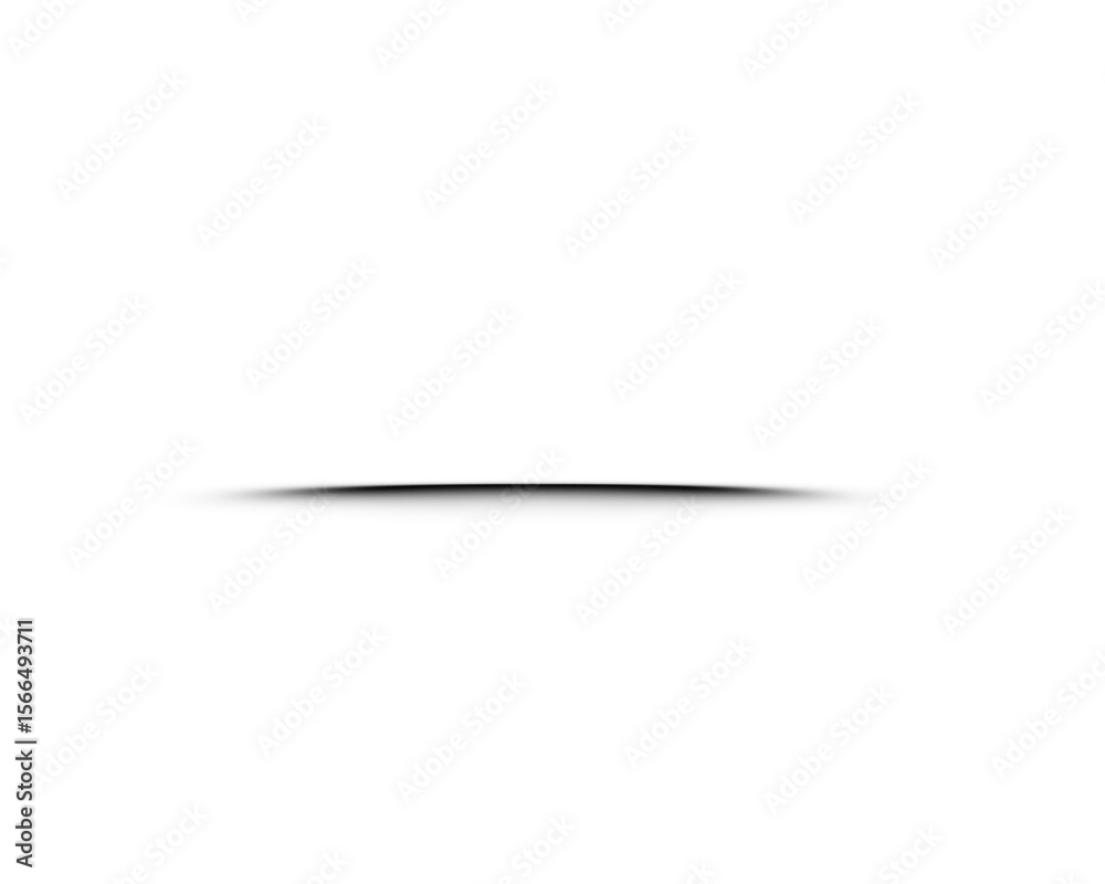 Poster Shadow effect overlay isolated on transparent background. Product shadow effect PNG