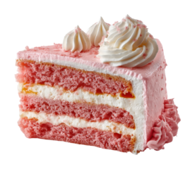 Baking a delicious pink cake kitchen food vibrant