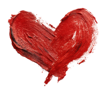 Artistic heart shape abstract design digital creative - Powered by Adobe