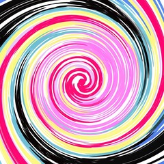 abstract background with rainbow