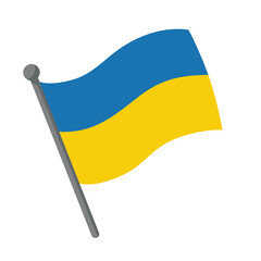 Ukraine flag vector, ukraine flag clip art, ukraine flag icon vector
