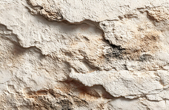 Concrete wall background, beige color. Rough plaster texture, neutral palette. Empty interior room design. Blank surface with copy space. Perfect background for text, product placement, website,