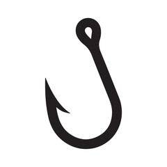 fishing hook vector illustration