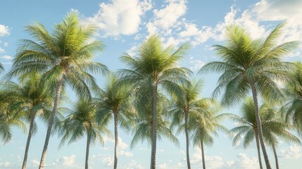 photo palms trees