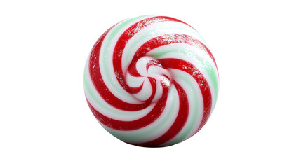 A swirling candy reminiscent of peppermint wishes against a dark abyss in this magical single on transparent background