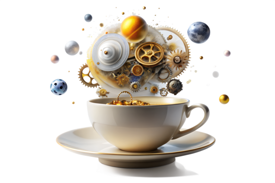 Cosmic Coffee A Whimsical Blend of Celestial Wonders and Steamy Brews