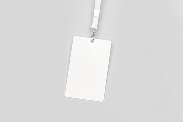 ID Card blank mockup