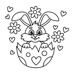 Easter coloring pages for toddlers

