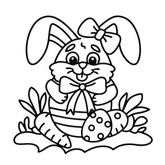 Easter coloring pages for toddlers

