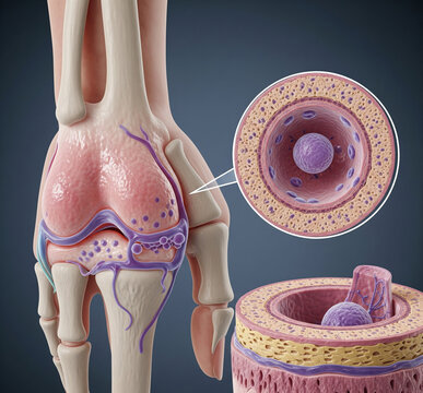 Visualisation du Processus Inflammatoire de l'Arthrite Rhumato&iuml;de