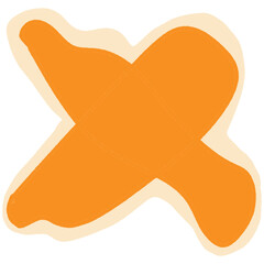 hand drawing unique ugly abjad font