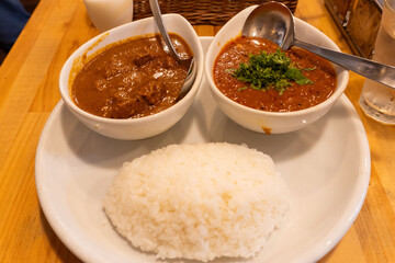 ダブルカレー