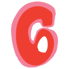 hand drawing unique ugly abjad font