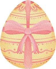 watercolor easter egg