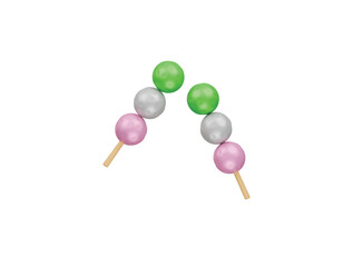 dango icon 3d illustration render