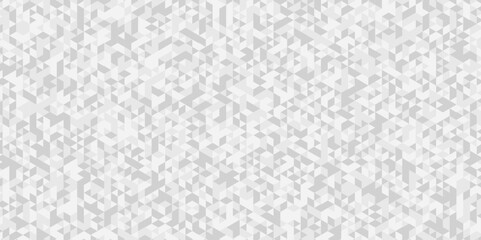 Abstract geometric wall tile and metal cube background triangle wallpaper. Seamless geometric pattern low polygon backdrop background. Gray diamond overlap polygonal background.	