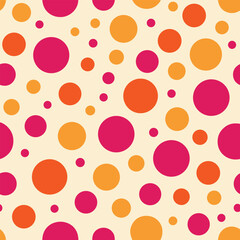 seamless polka dots pattern