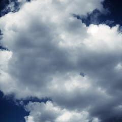 Clouds Gathering Over the Plains