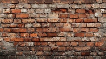 Obraz premium realistic brick wall panoramic