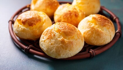 pao de queijo brazilian cheese bread rolls