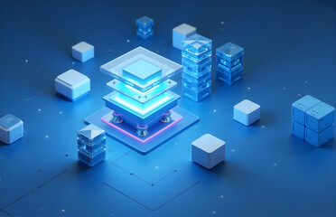 3D Tech Data Center Model