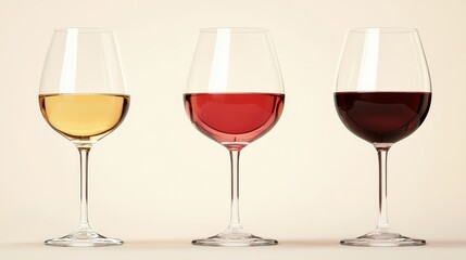 vineyard red white and rose wine